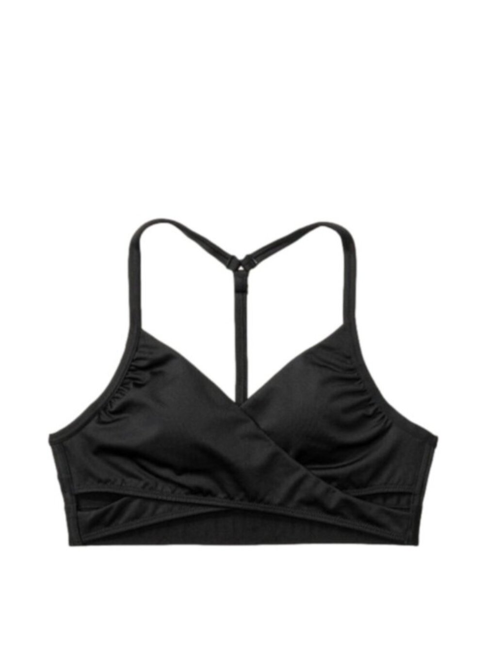 GYM TO SWIM BODYWRAP TOP,  Black, Size XL